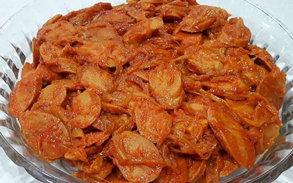 طرز تهیه سوسیس بندری خوشمزه به روش ساندویچی مثل بیرون/طرز تهیه سوسیس بندری